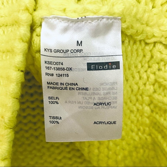 NEW Elodie Nordstrom Colorblock Crew Neck Sweater - Picture 9 of 10